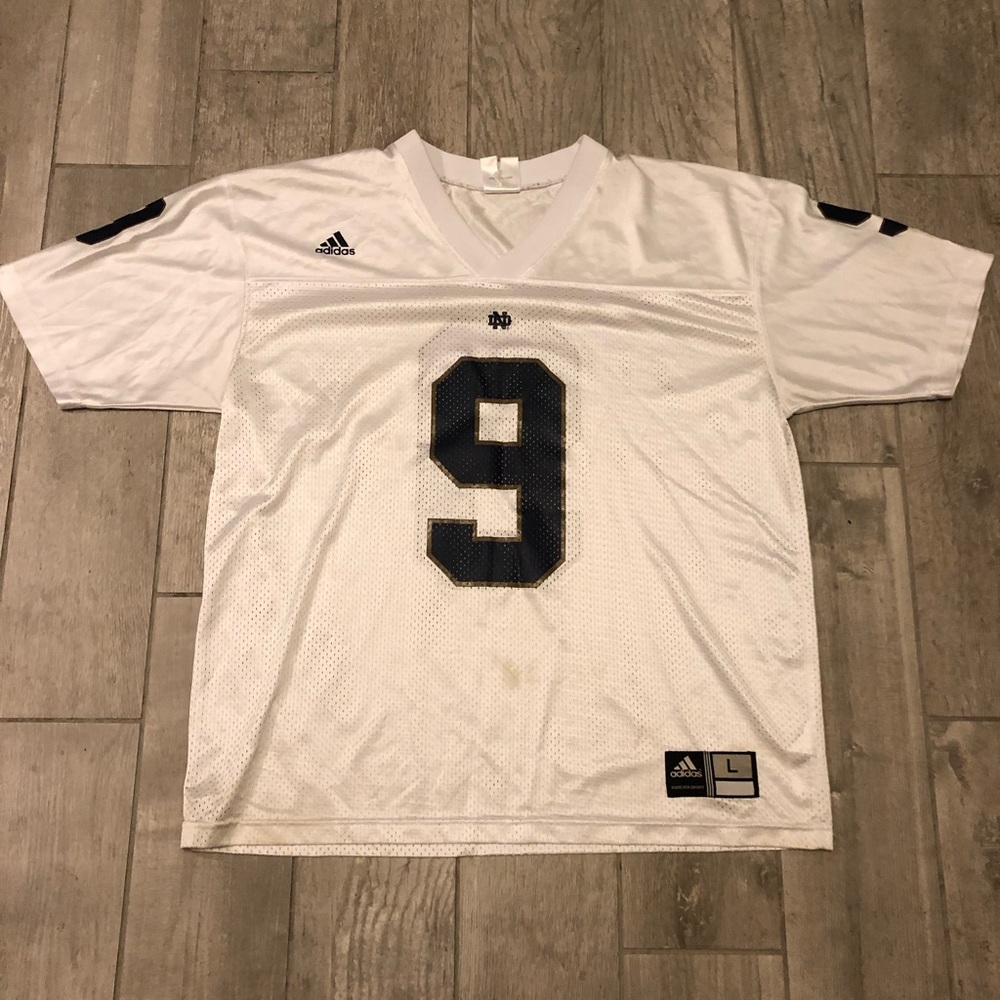 Adidas Notre Dame Football Jersey #9 Large